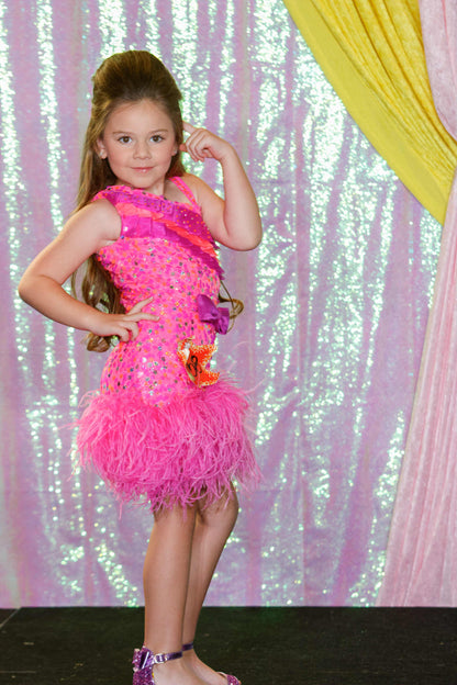 4/6 Miss Elegance Pink and Purple by Parisian Bridal