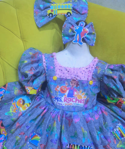 18/3 slim 4 Ms. Rachel and Sesame Street OOC