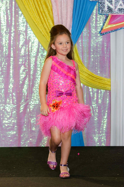 4/6 Miss Elegance Pink and Purple by Parisian Bridal