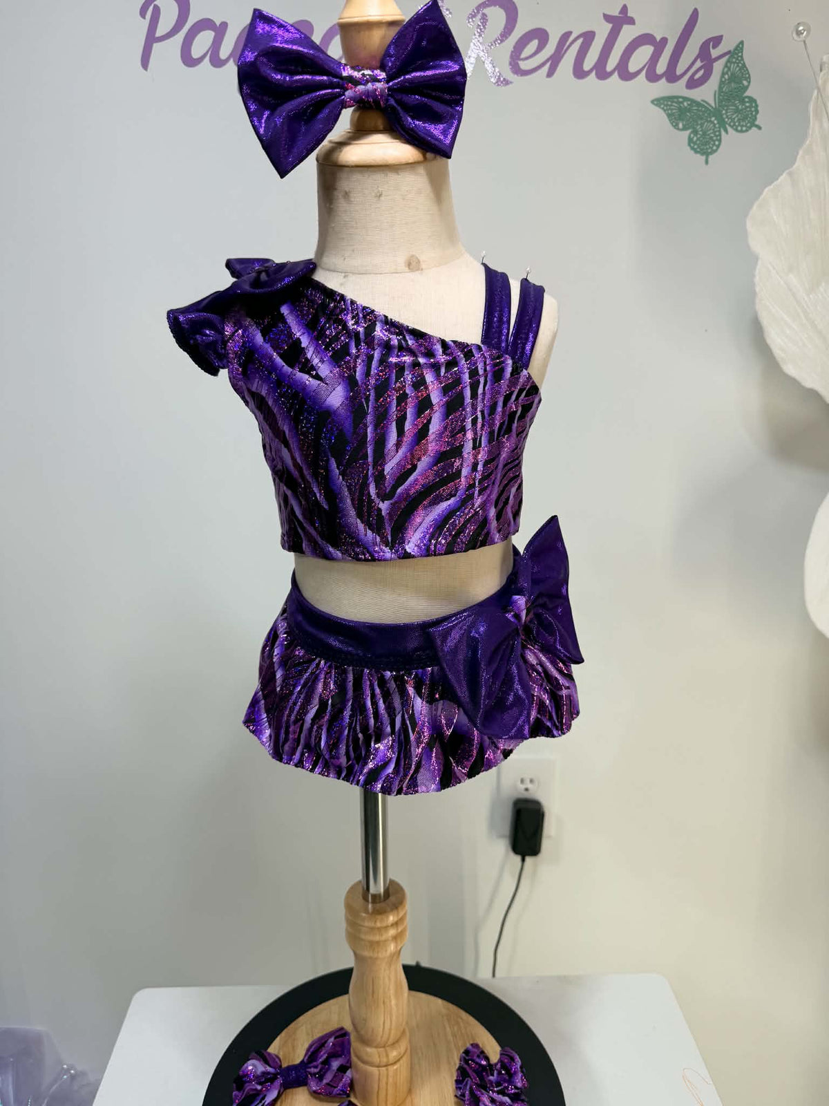 3/5 Plum Crazy Swim