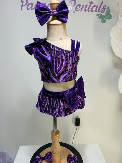 3/5 Plum Crazy Swim
