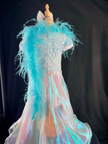 4/6 Turquoise Feather FF