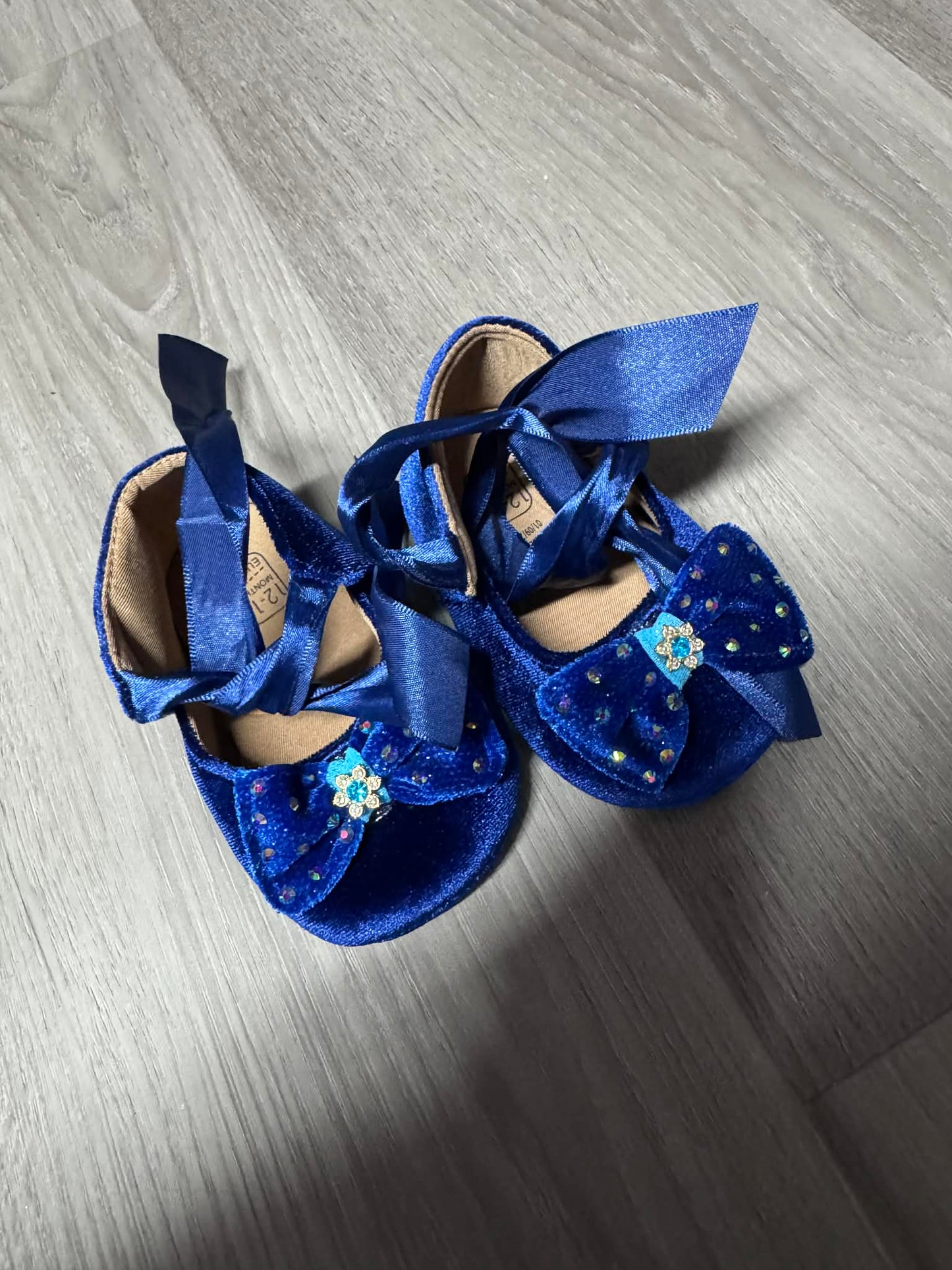 6/18 Month Tiny Royal Blue FF