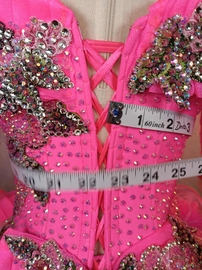 3/5 Mega Glitz Gemics in Hot Pink
