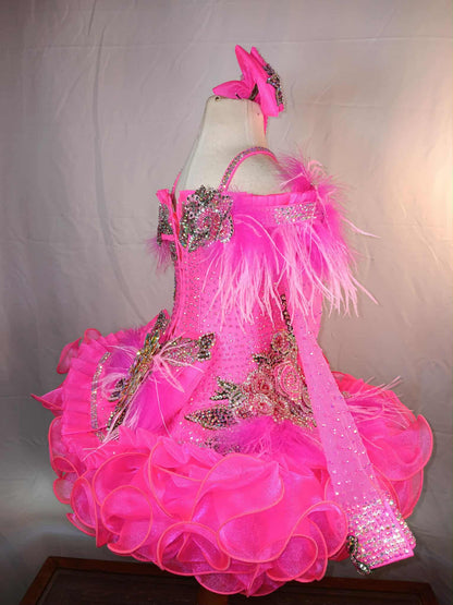 3/5 Mega Glitz Gemics in Hot Pink