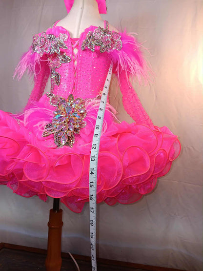 3/5 Mega Glitz Gemics in Hot Pink