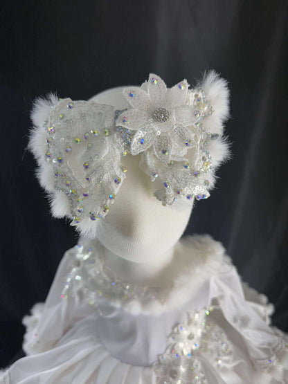*9-12 Months - Winter White Icicle Dress