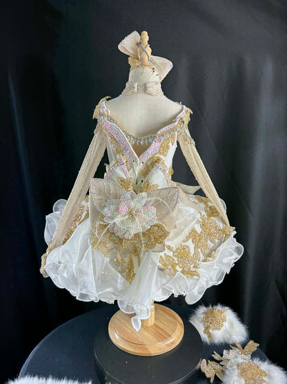 4/6-5/7 Boujee Gold and White Luna