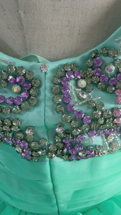 Ballgown - size 3 - azalea mist