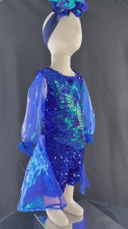 18-24 Months Peacock Vibes Fun Fashion