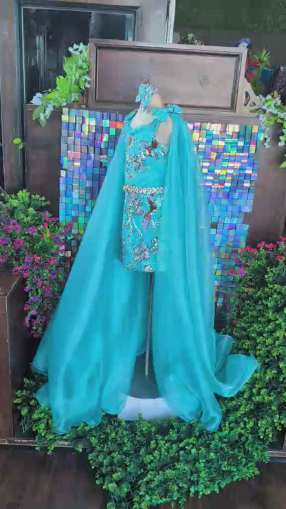 6/8 Aqua Treasure Fun Fashion by Parisian Bridal