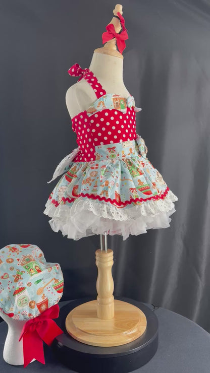 18/3 Gingerbread Baker Christmas Casual