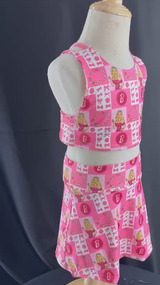 4T Barbie Fitness Wear
