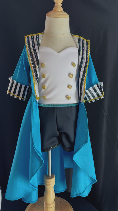 12/2-18/3 Ring Master in Turquoise and Black