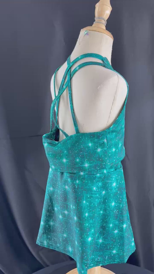 6/7 Green Fitness Wear