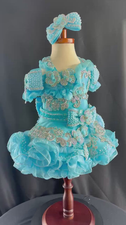 12/2-18/3 Mega Gltz Turquoise Shuggy