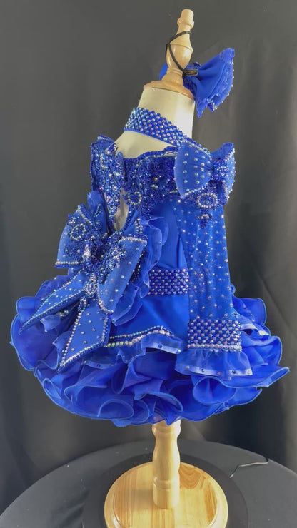 18/3 Slim 4 Royal Blue Luna "Blue Butterfly"