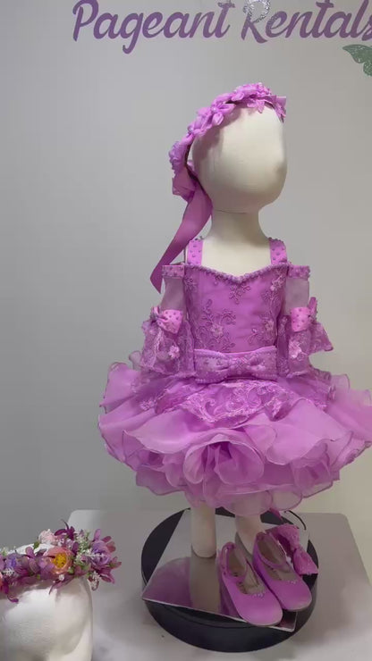 12/2 Purple Crowned Blossom by Connie Hobson