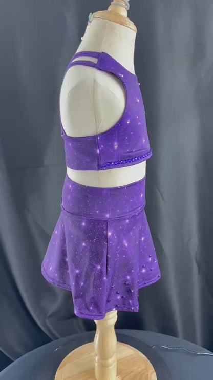 3T Purple Fitness Wear