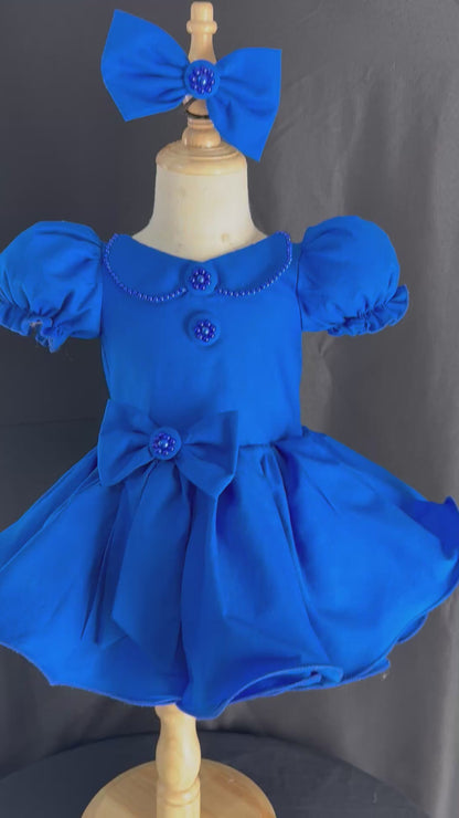 18/3 Royal Blue Sapphire Natural Dress