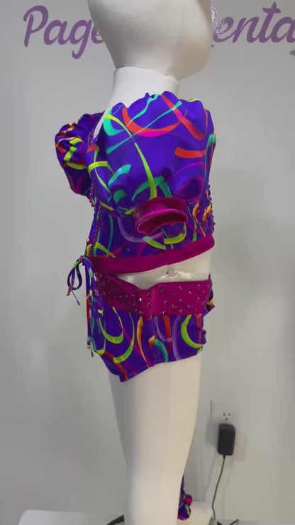 3/5 Confetti Crush Mega Glitz Swim