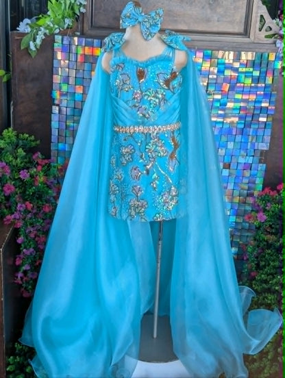 6/8 Aqua Treasure Fun Fashion by Parisian Bridal