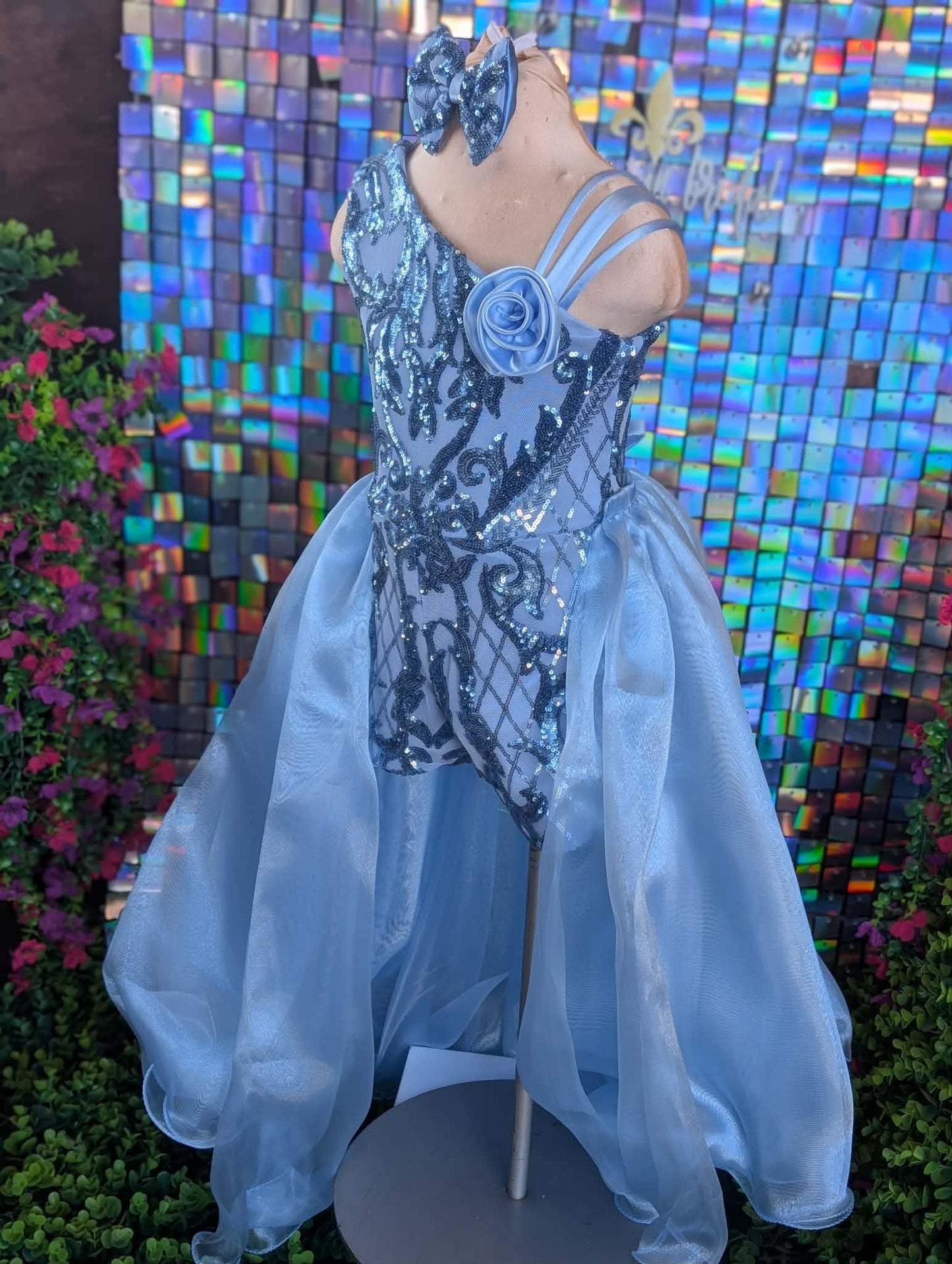 4/6 Cinderella's Blue Dream Fun Fashion by Parisian Bridal