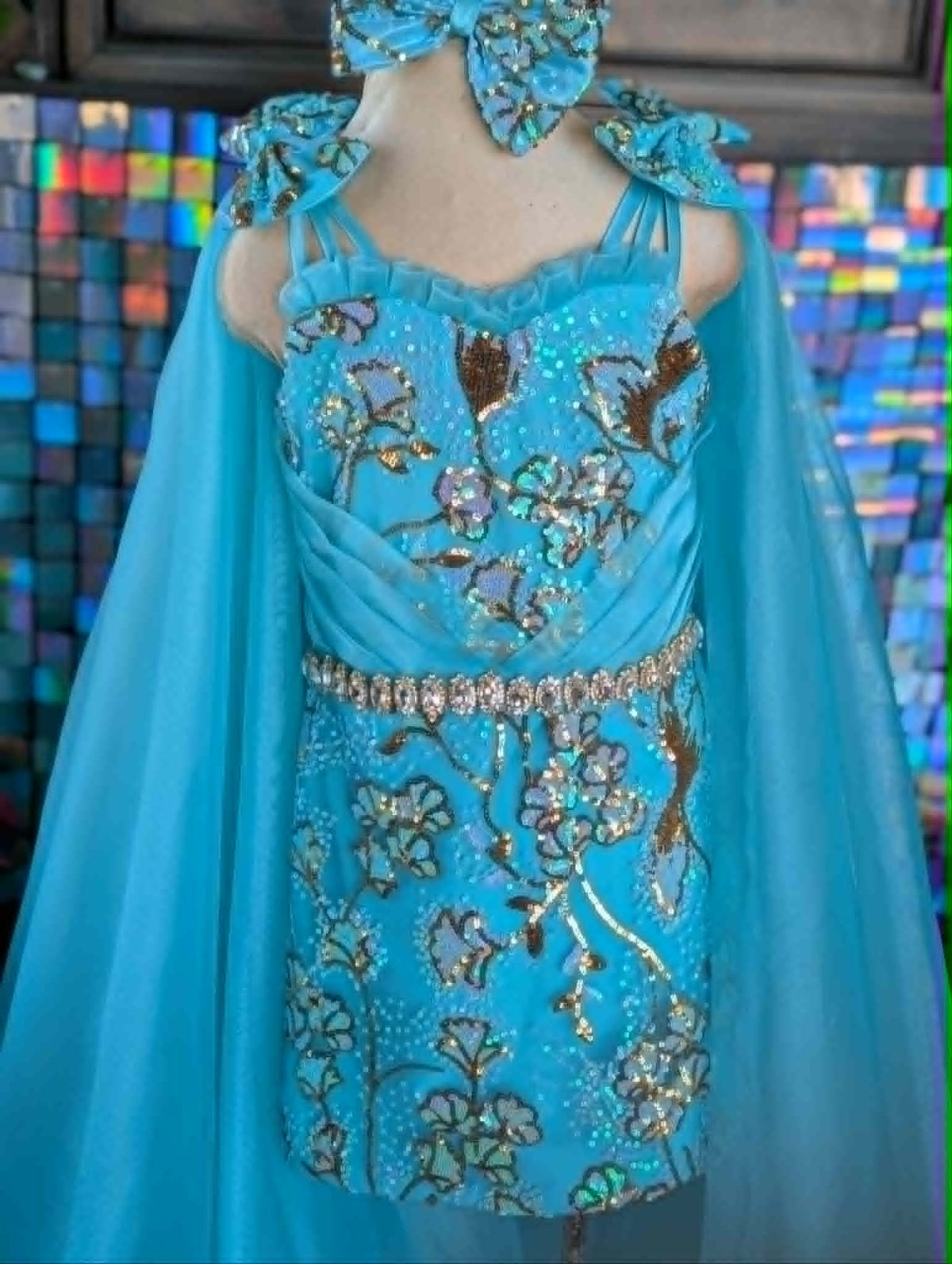 6/8 Aqua Treasure Fun Fashion by Parisian Bridal