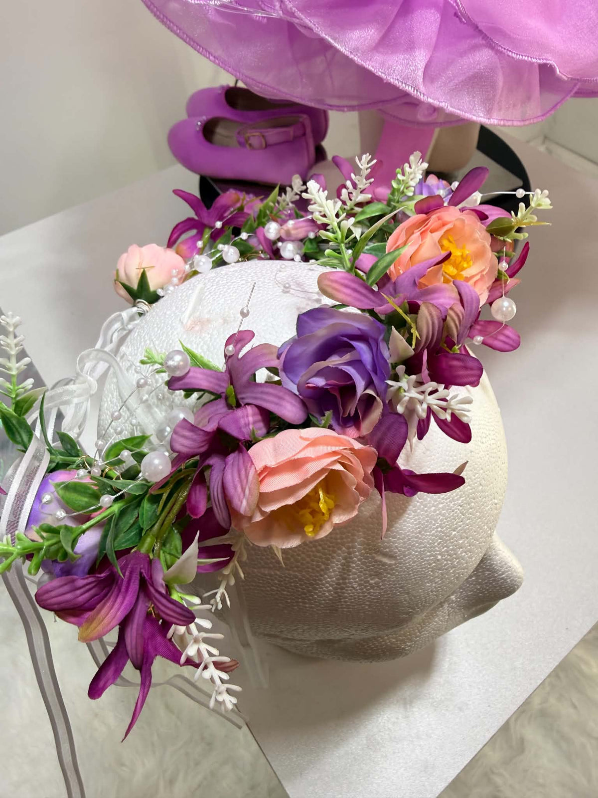 12/2 Purple Crowned Blossom by Connie Hobson