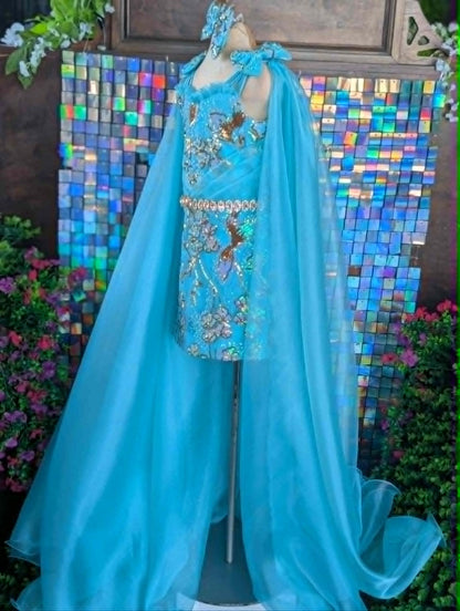 6/8 Aqua Treasure Fun Fashion by Parisian Bridal